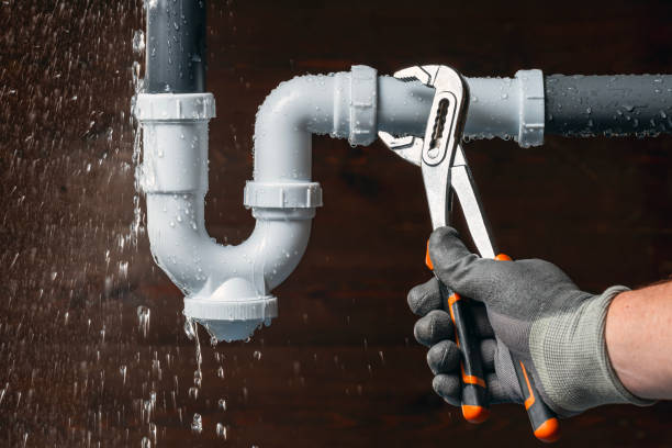 Professional Sewer Line Repair technician working in Helenville, WI